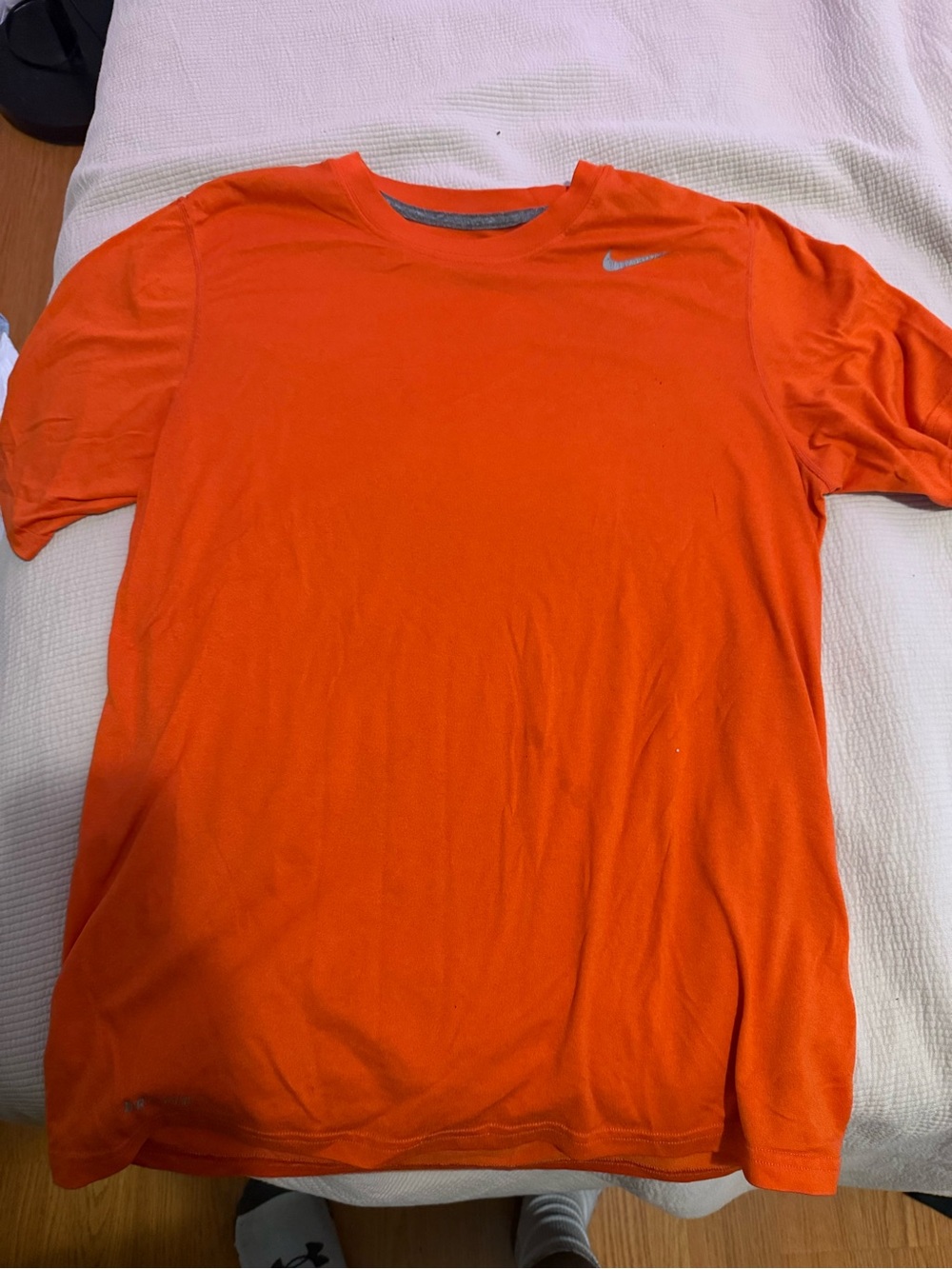 Nike Bright Orange Men's Short-Sleeve Performance Tee